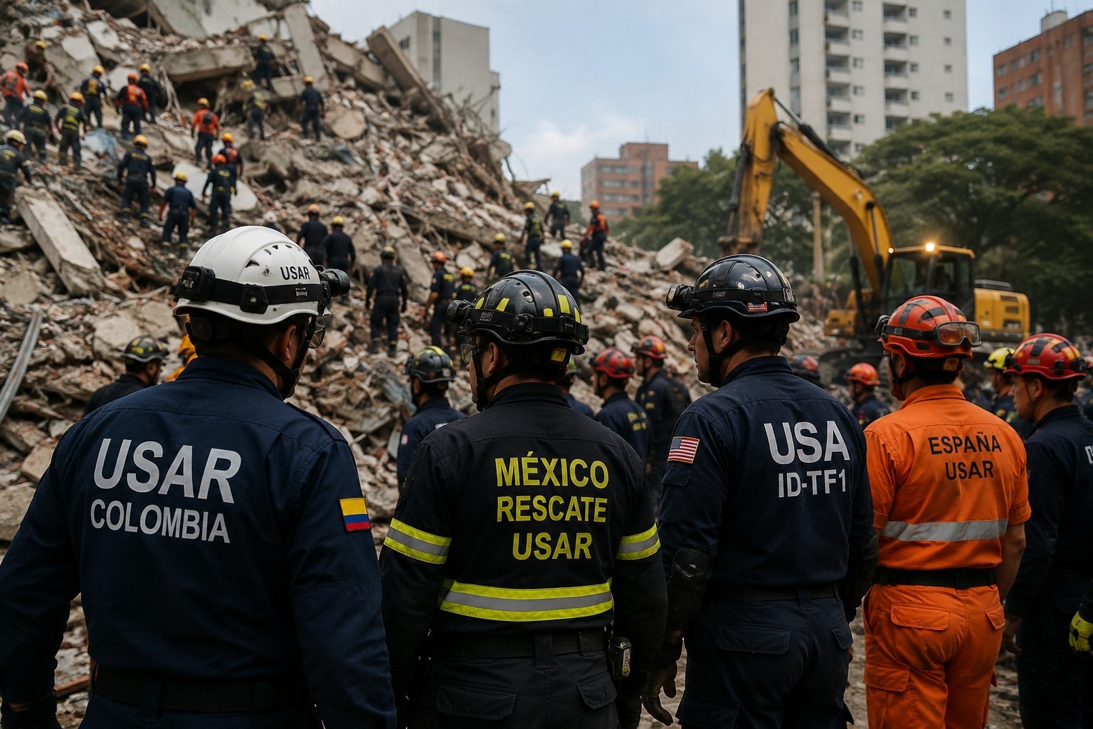 Segundos Valiosos y La Ayuda Internacional No Entra de Inmediato