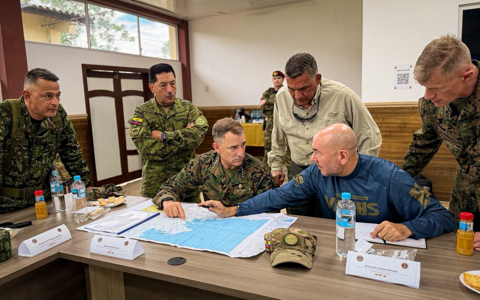 La frontera sur será intervenida militarmente por EE. UU., Colombia y Ecuador