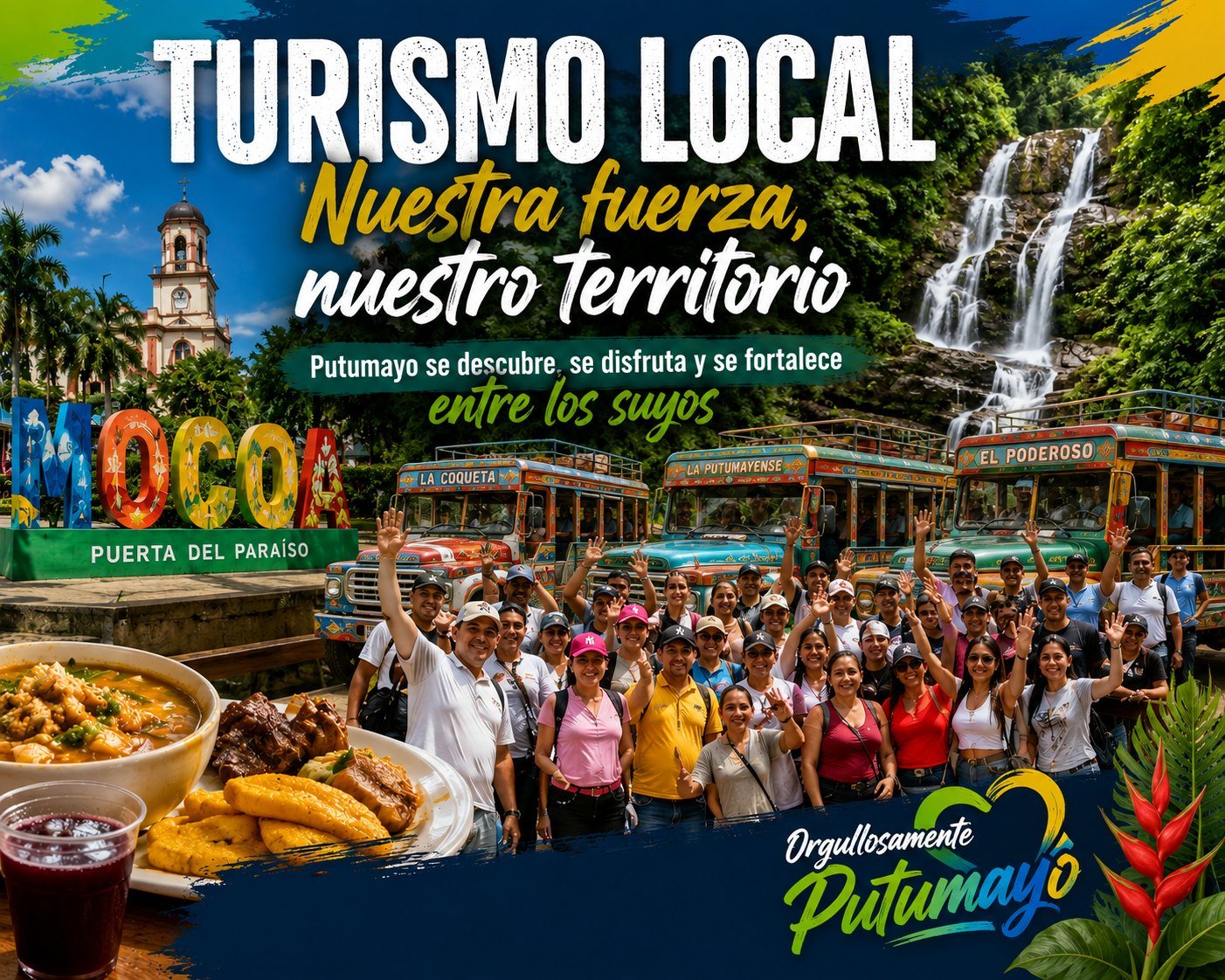 El turismo local puede convertirse en la gran fuerza del turismo en Putumayo