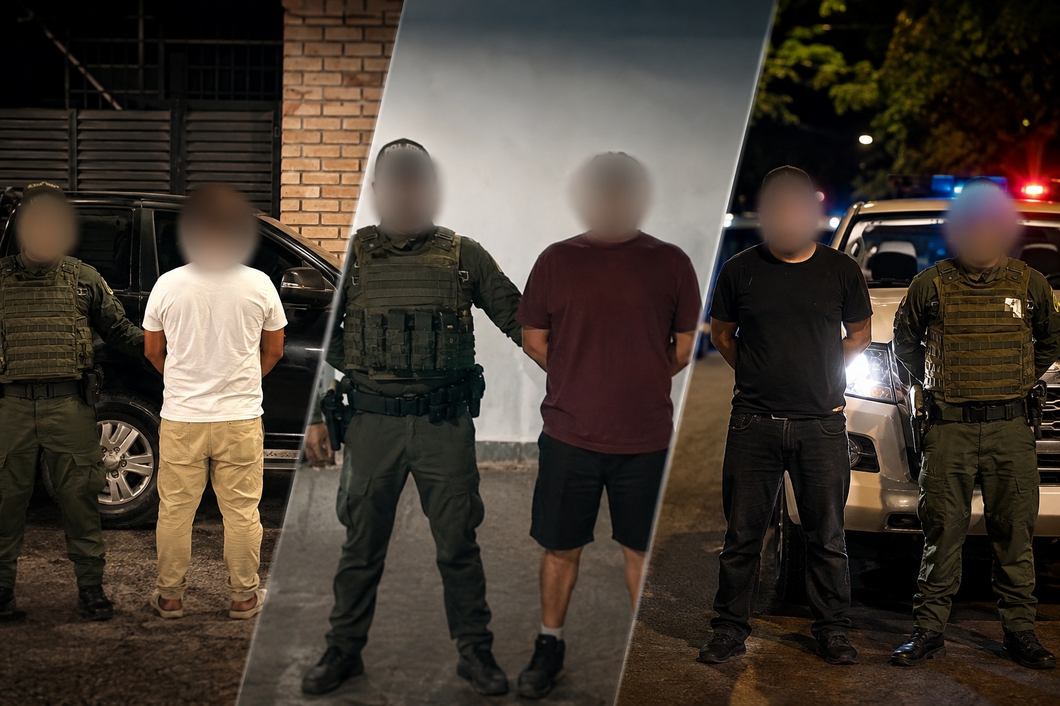 Tres Capturas en Putumayo, Un Vehículo Hurtado en Ecuador Fue Recuperado y Dos Hombres Fueron Detenidos